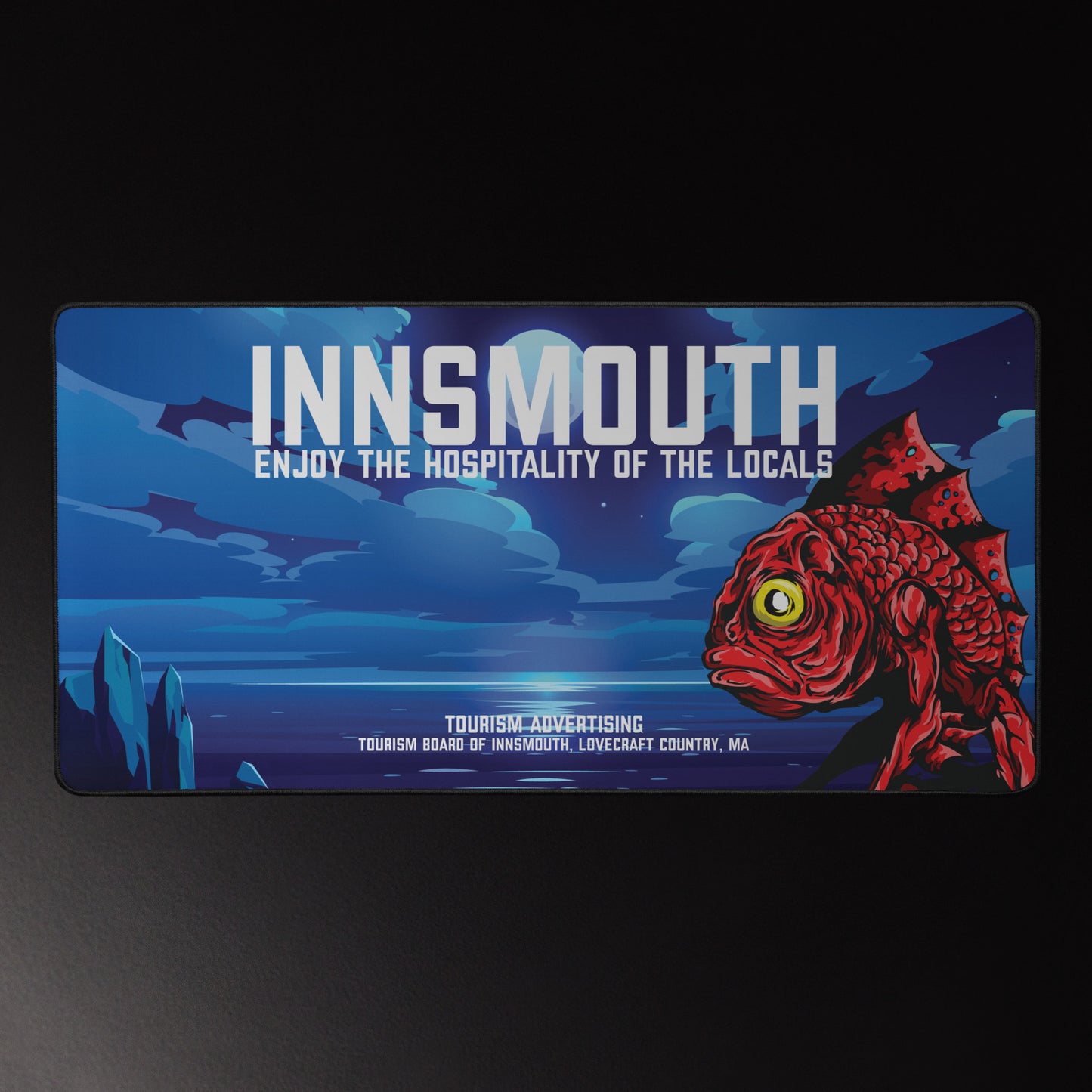 Sous-main de bureau Innsmouth Vintage Travel Lovecraft