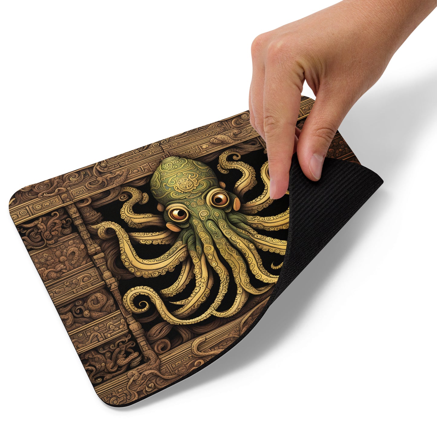 Cthulhu Mesoamerican Codex Mauspad
