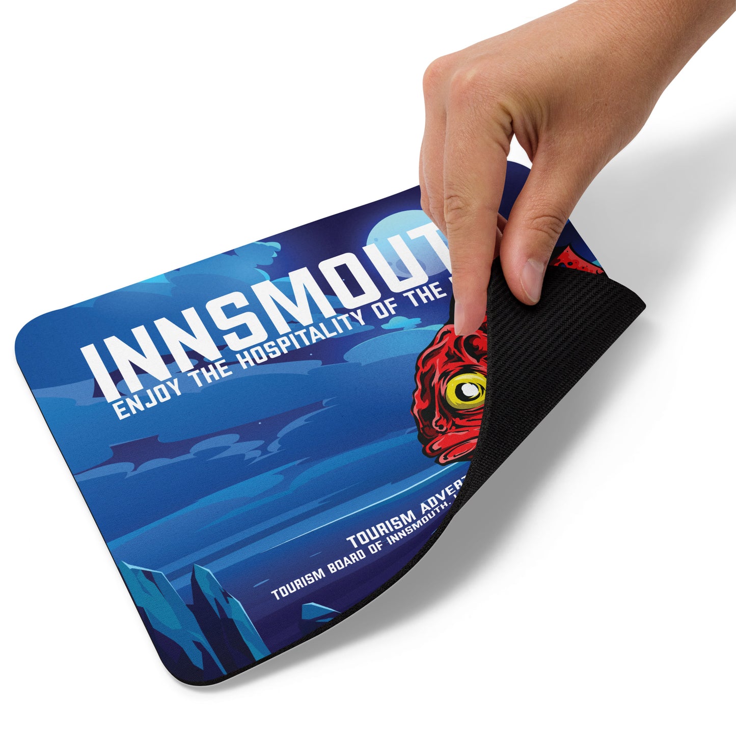 Innsmouth Vintage Travel Lovecraft Mouse pad