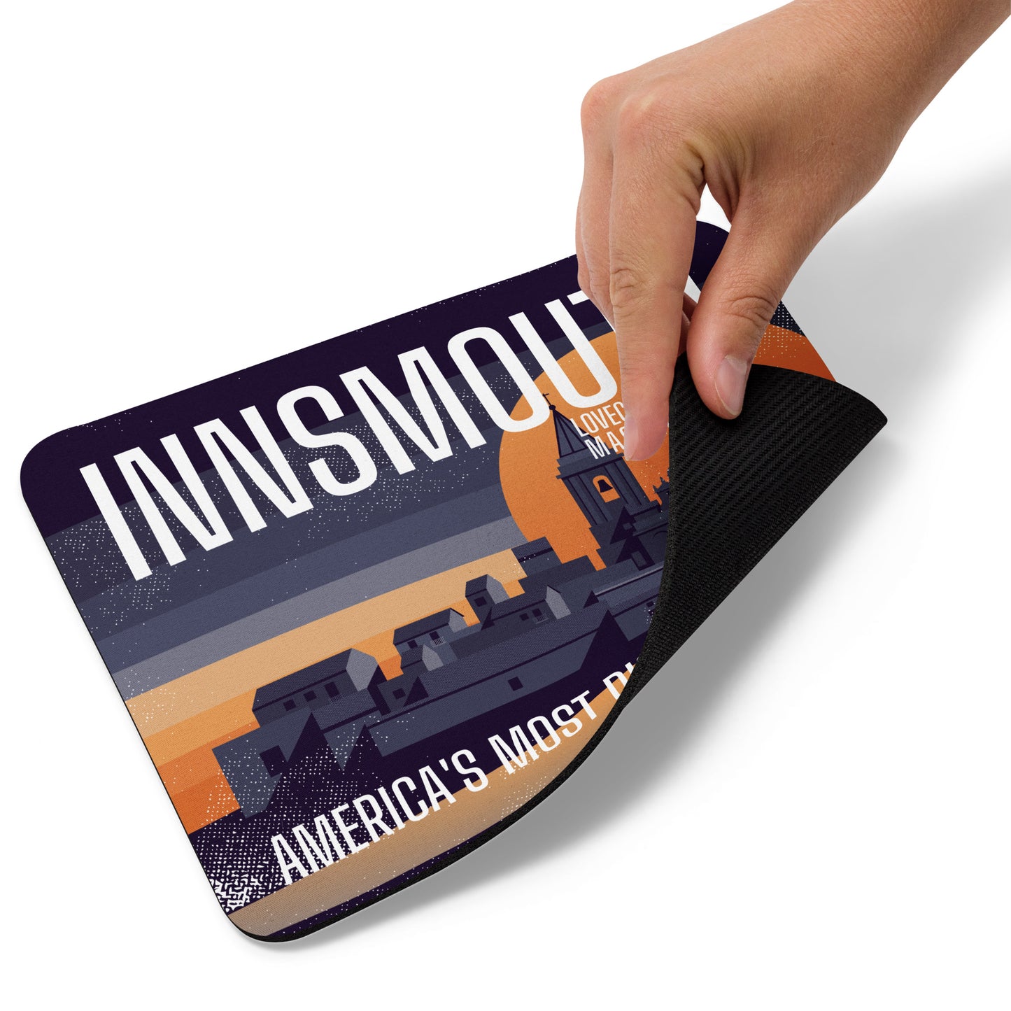 Innsmouth Vintage Travel Lovecraft Mouse pad