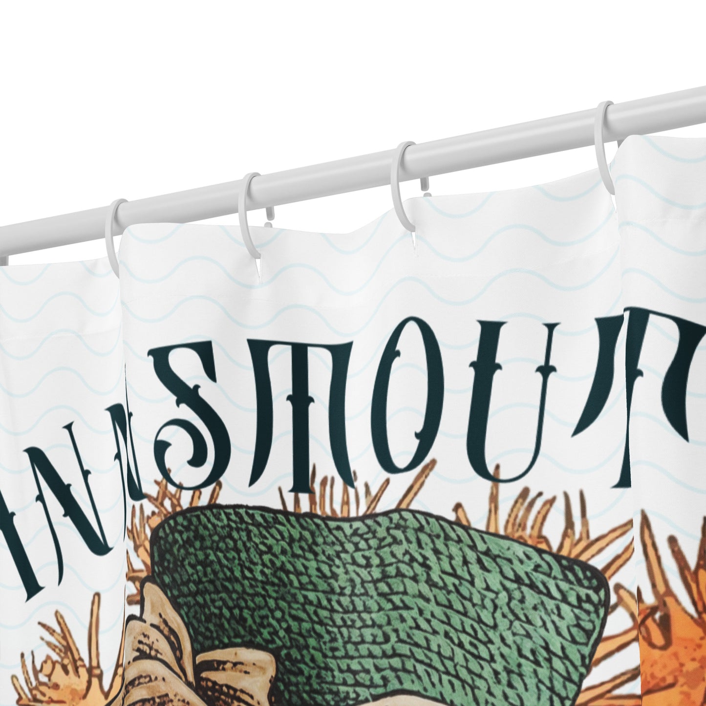 Innsmouth Siren's Guild — The Pearlwoman Duschvorhang