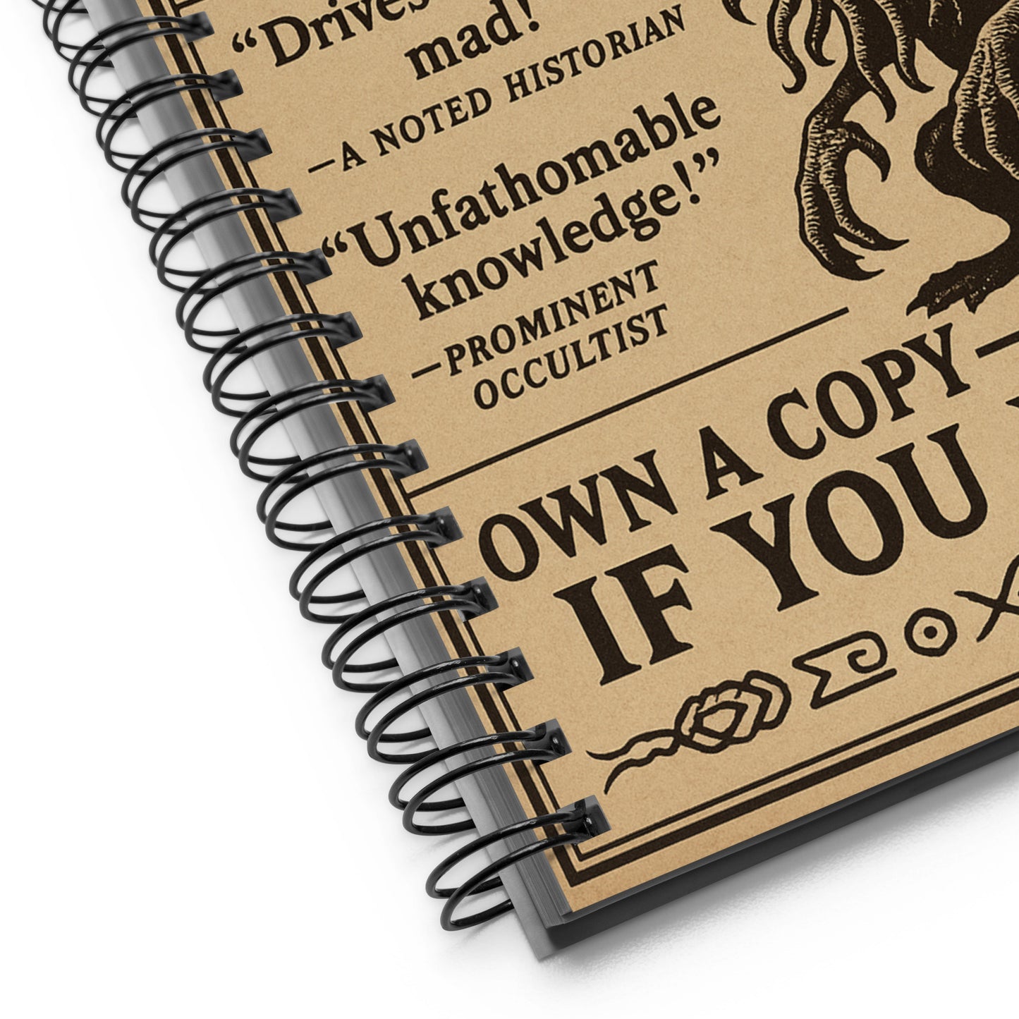 Necronomicon – Now Available from Arkham Press Spiral notebook