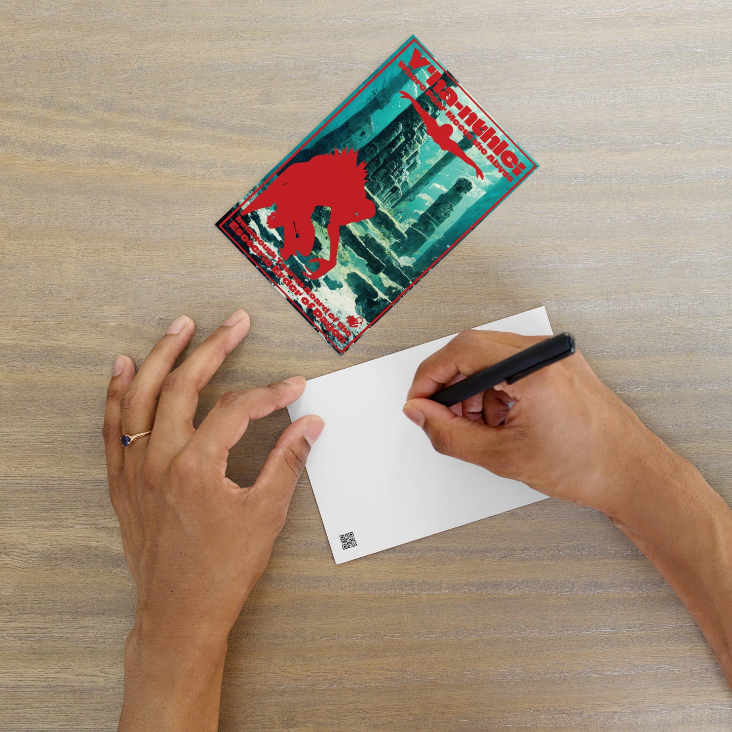 Innsmouth Sunken City Standard Postkarte