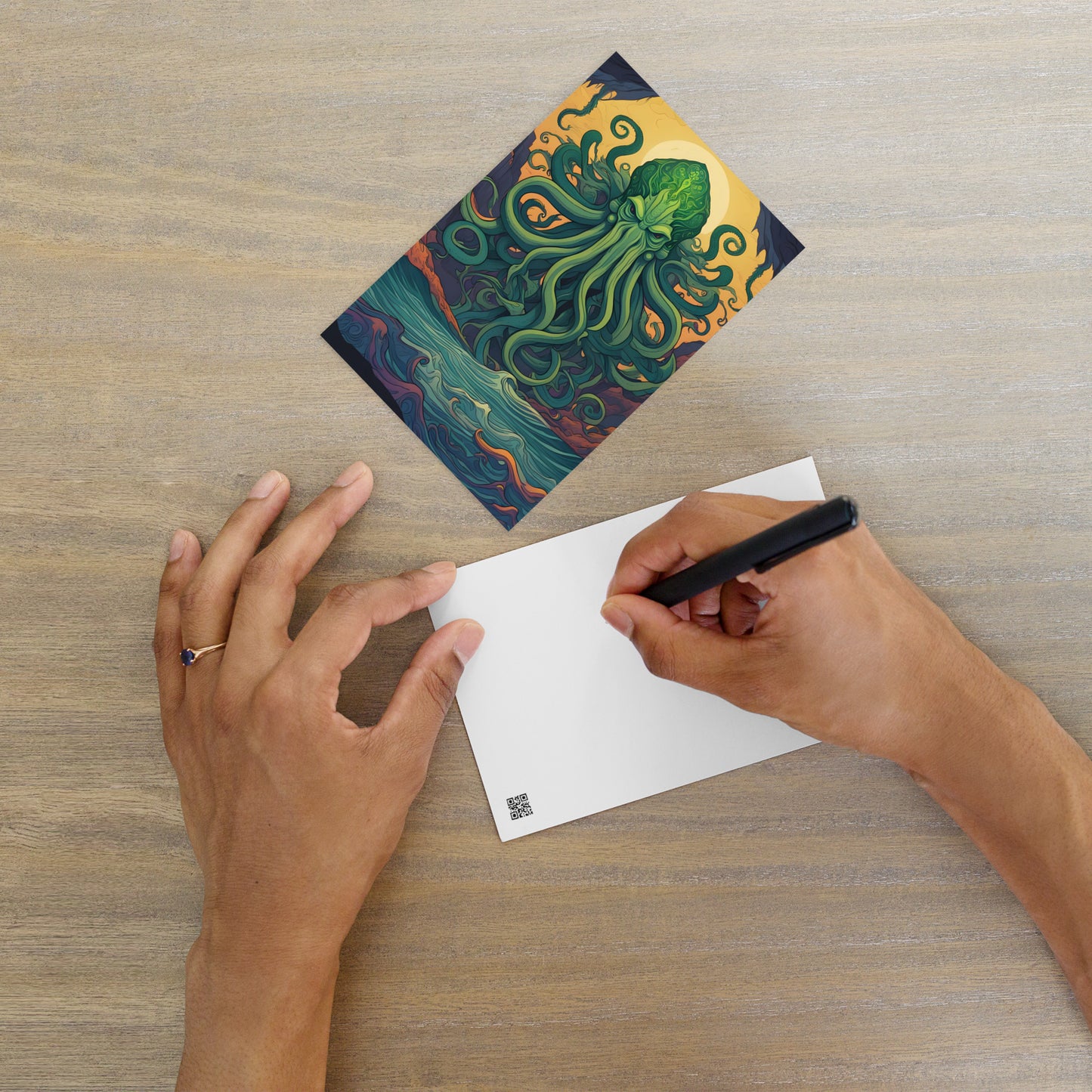 Cthulhu Mystische Symbolik Standard Postkarte