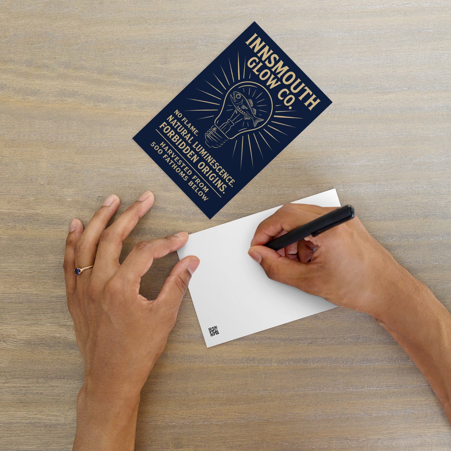 Innsmouth Glow Co. – Bioluminescent Lighting from the Deep Standard Postcard