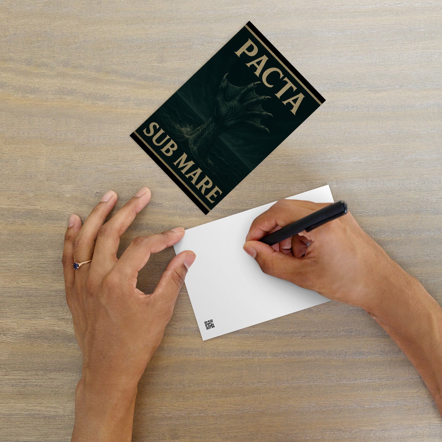 Pacta Sub Mare – Covenant of the Deep Standardpostkarte