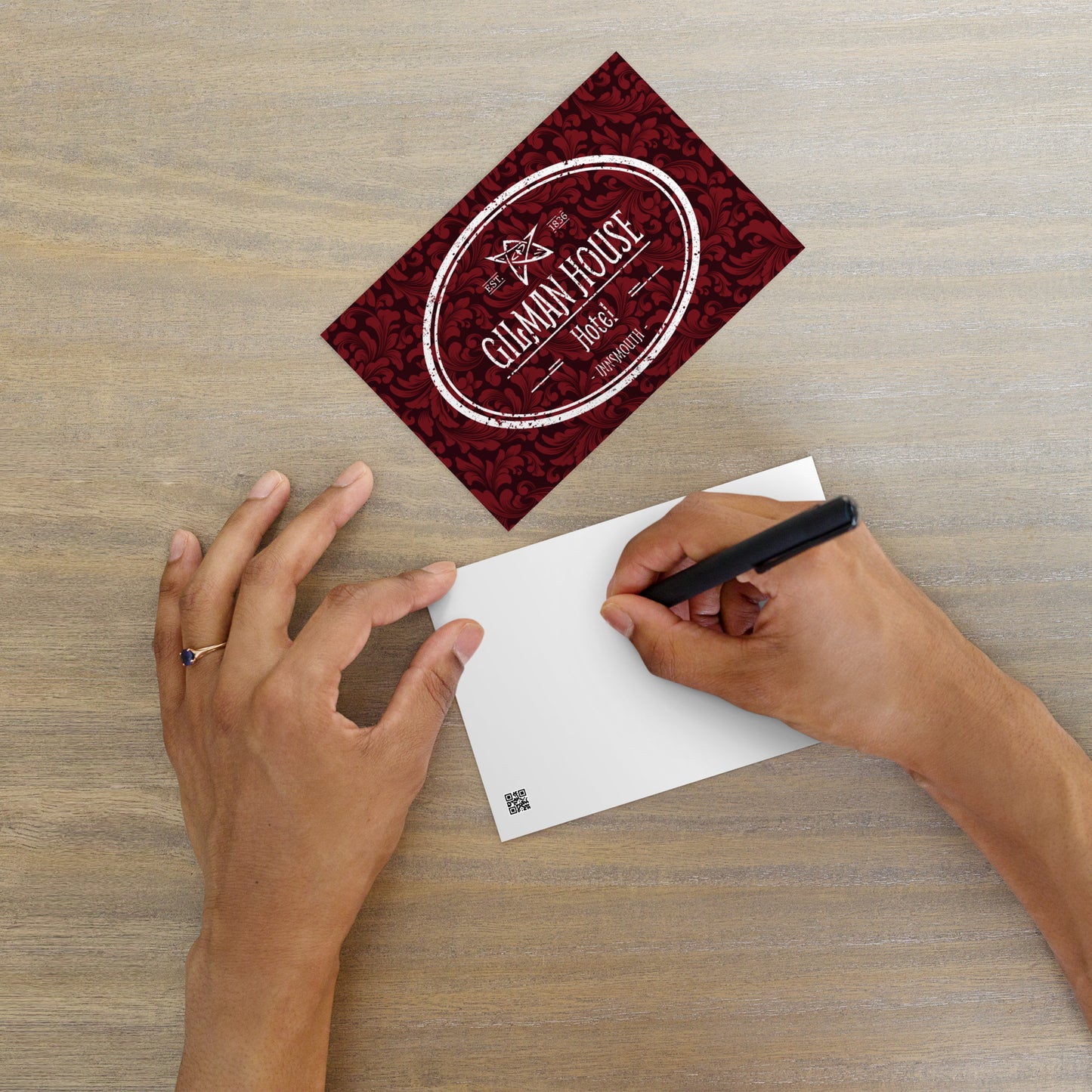 Gilman House Innsmouth Lovecraftian Standard Postkarte