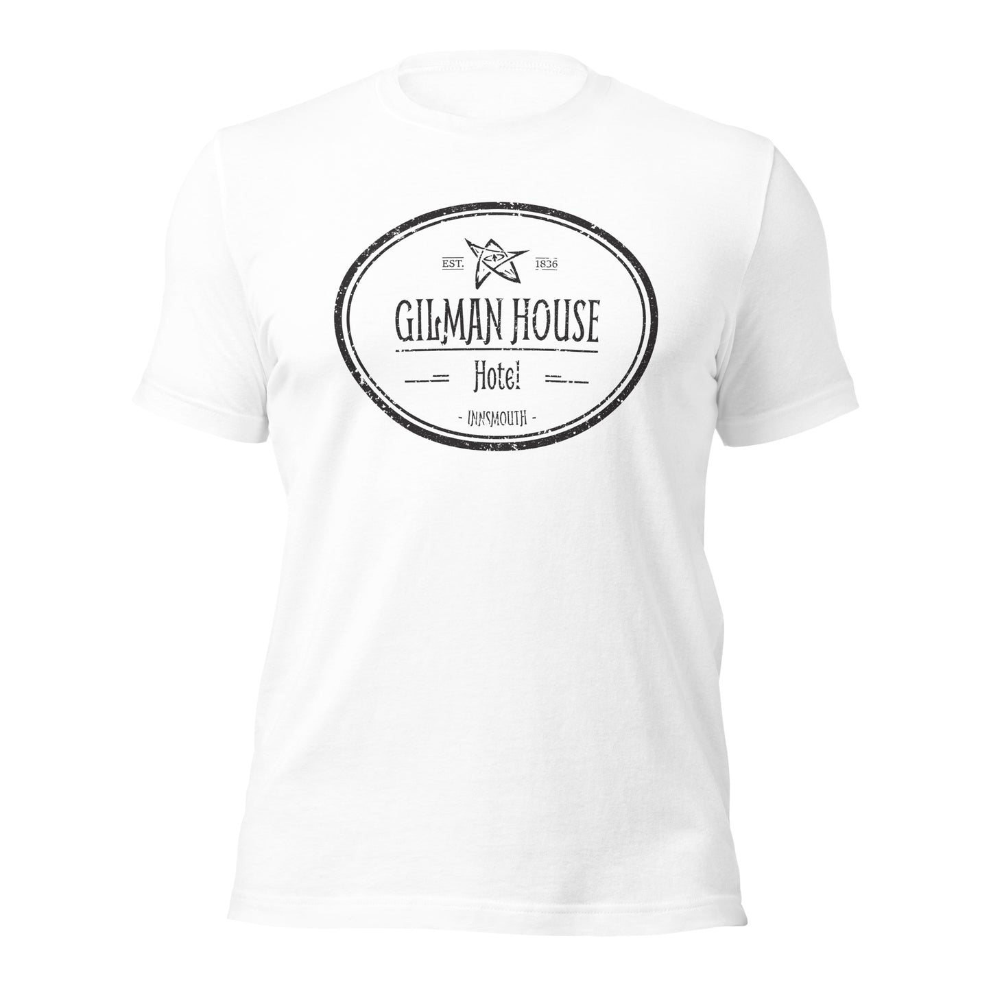 Gilman House Innsmouth Lovecraftian Unisex T-Shirt