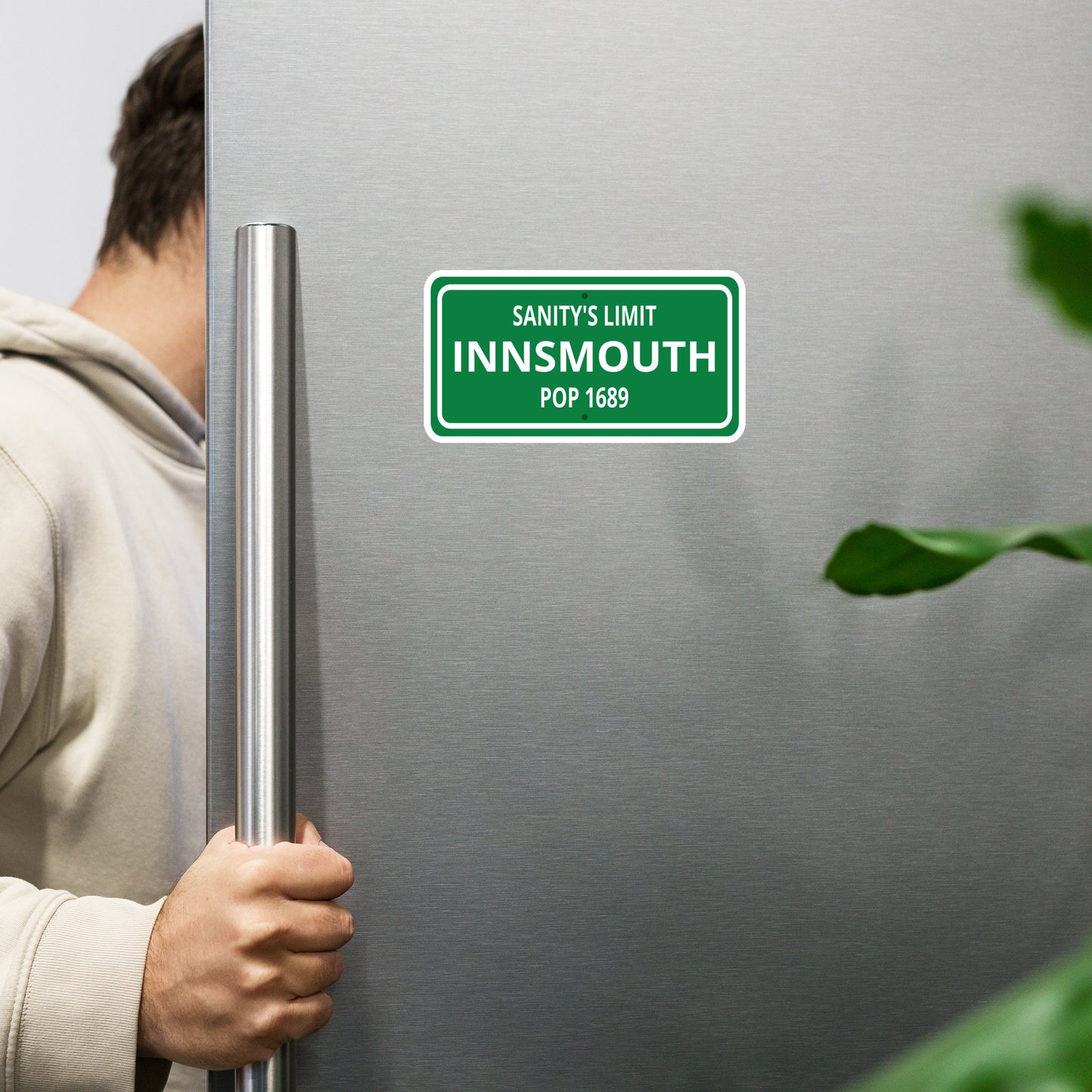 Innsmouth Street Sign Lovecraft Magnet