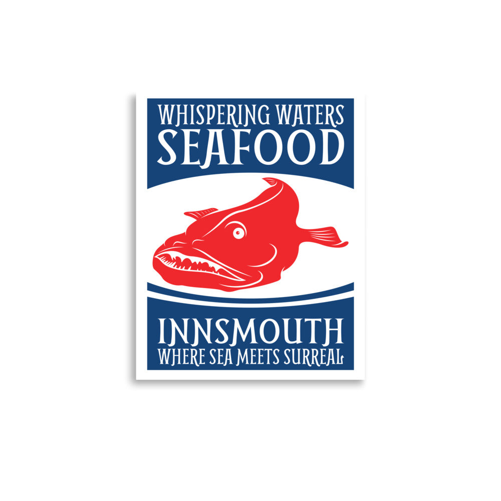 Whispering Waters Seafood Innsmouth Poster