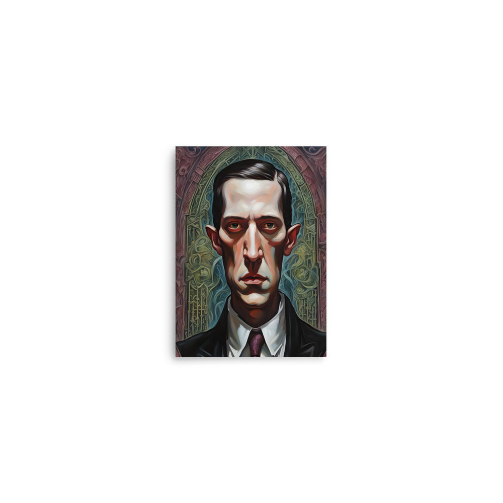 Lovecraft Gothic Portrait Poster