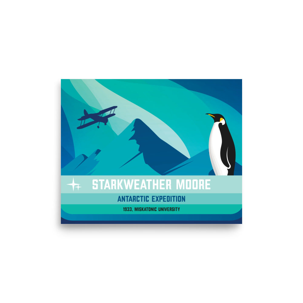 Expedición Antártica Starkweather-Moore Póster