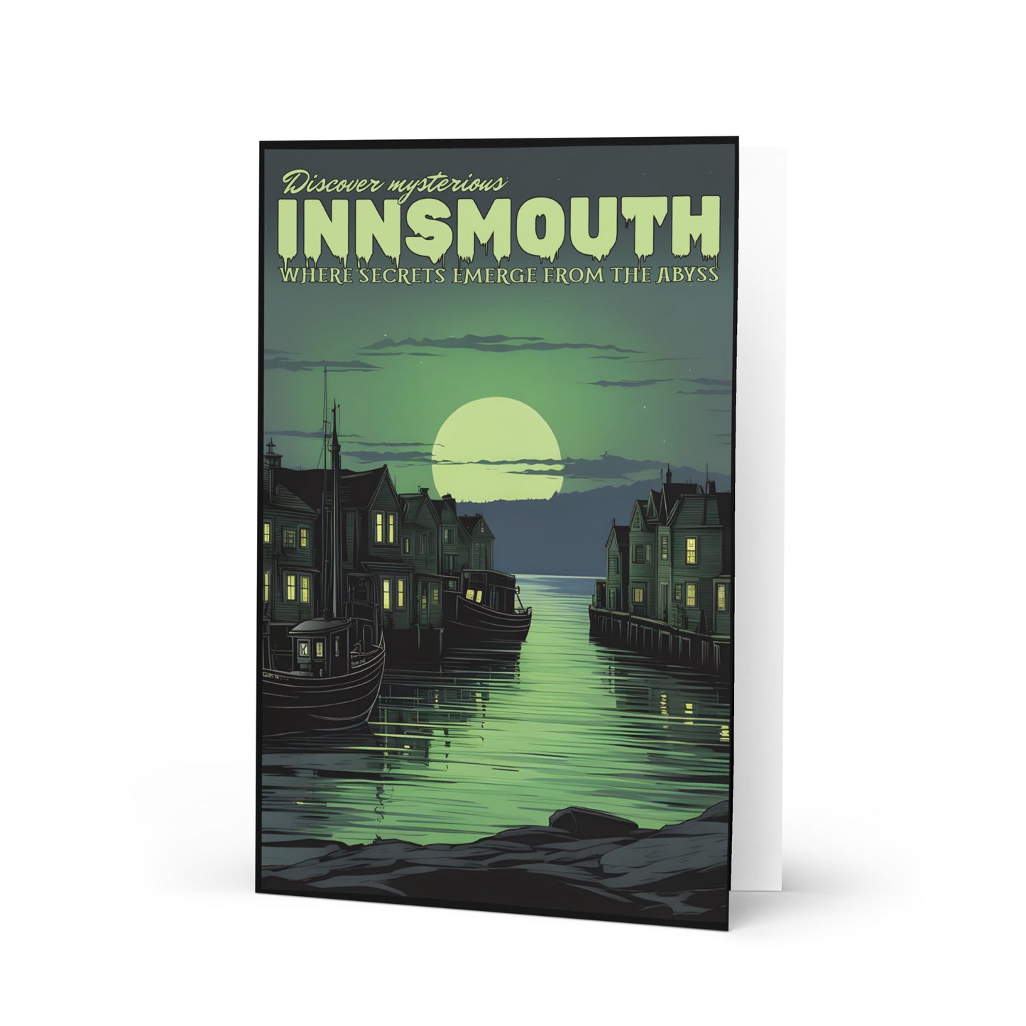 Découvrez la mystérieuse carte de vœux d’Innsmouth