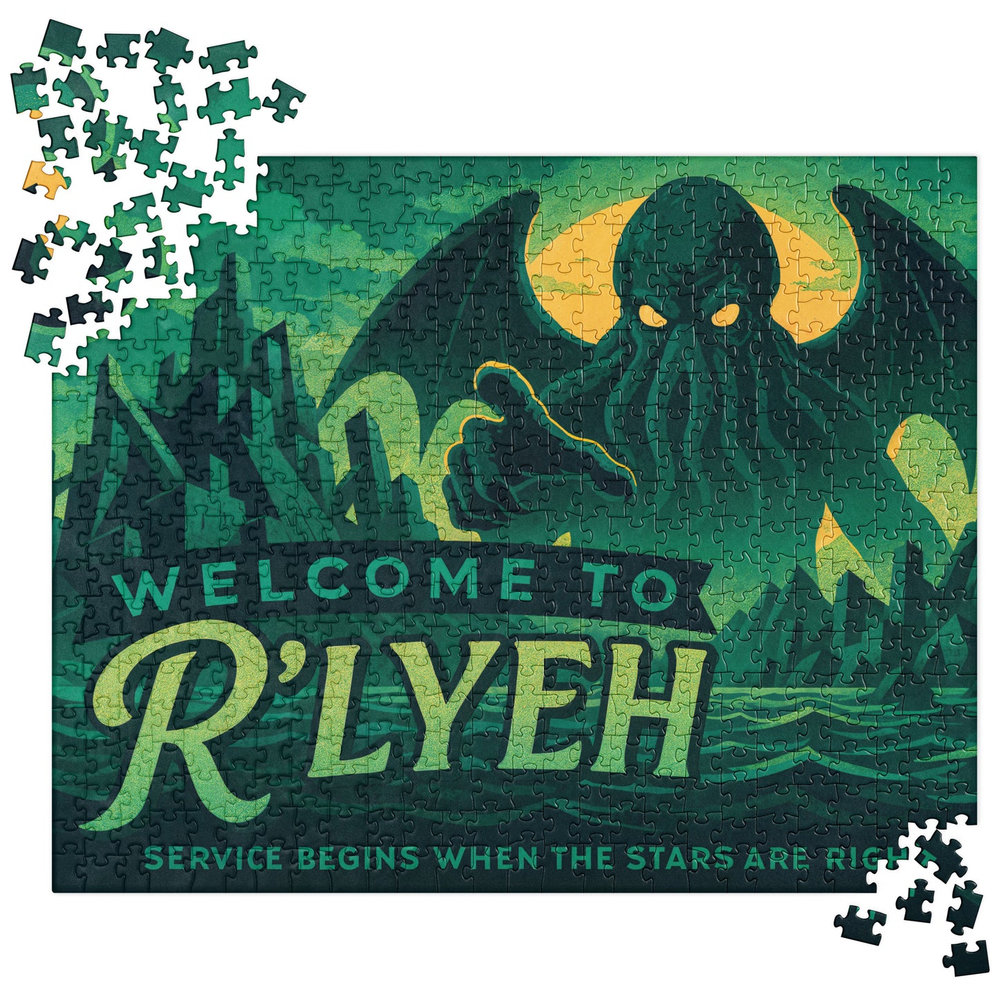 Welcome to R’lyeh – Vacation in Madness Jigsaw puzzle