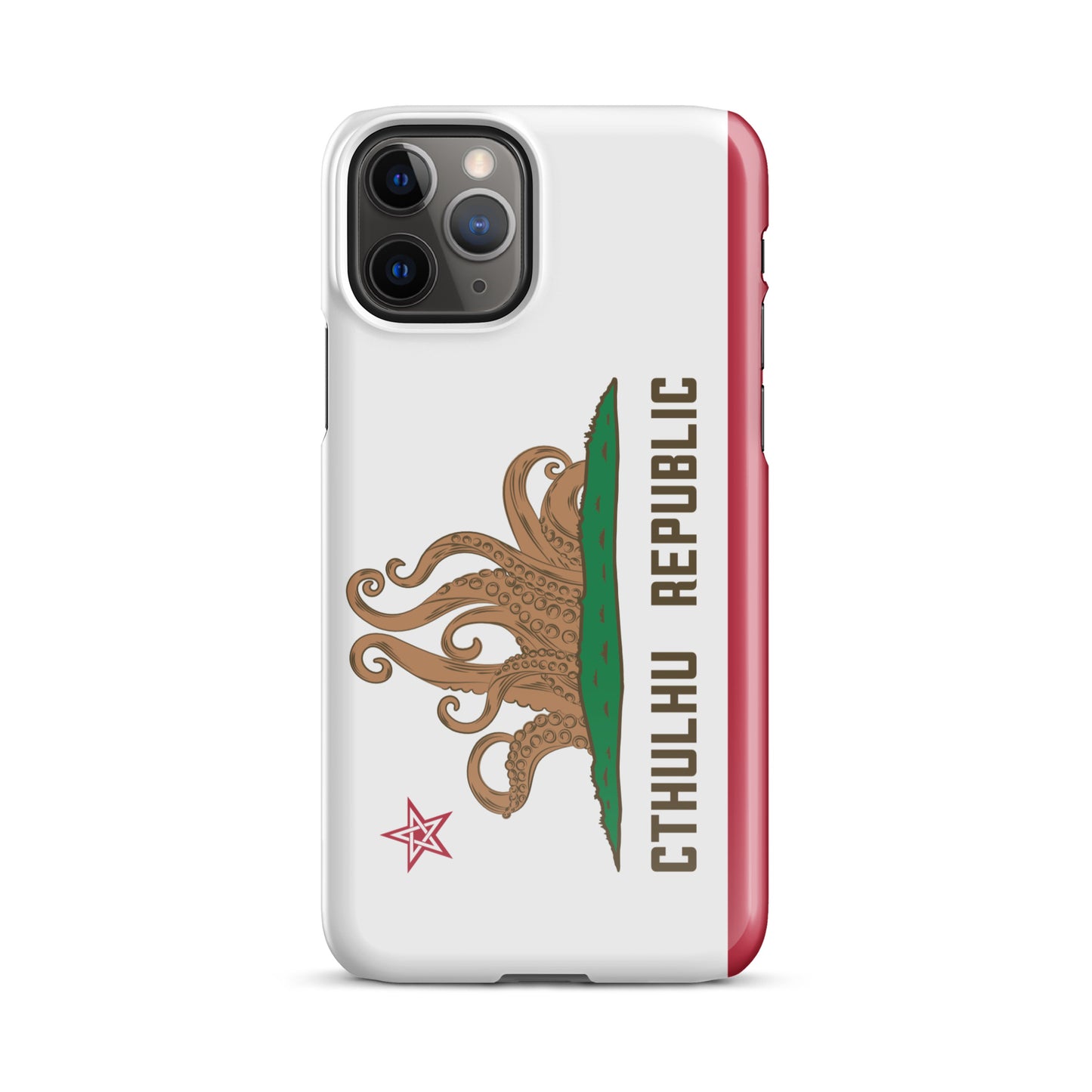 República de Cthulhu Bandera de California Lovecraft Funda Snap para iPhone®