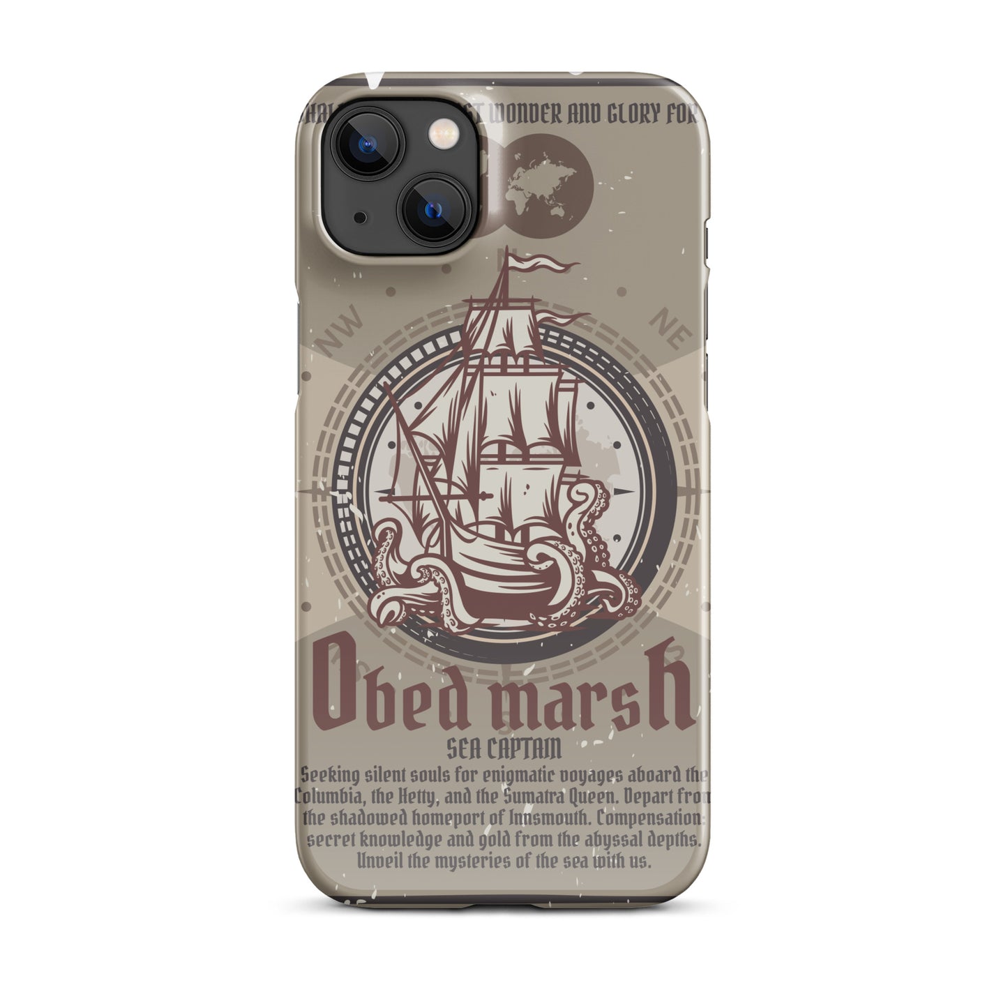 Obed Marsh Sea Captain Innsmouth Snap case for iPhone®