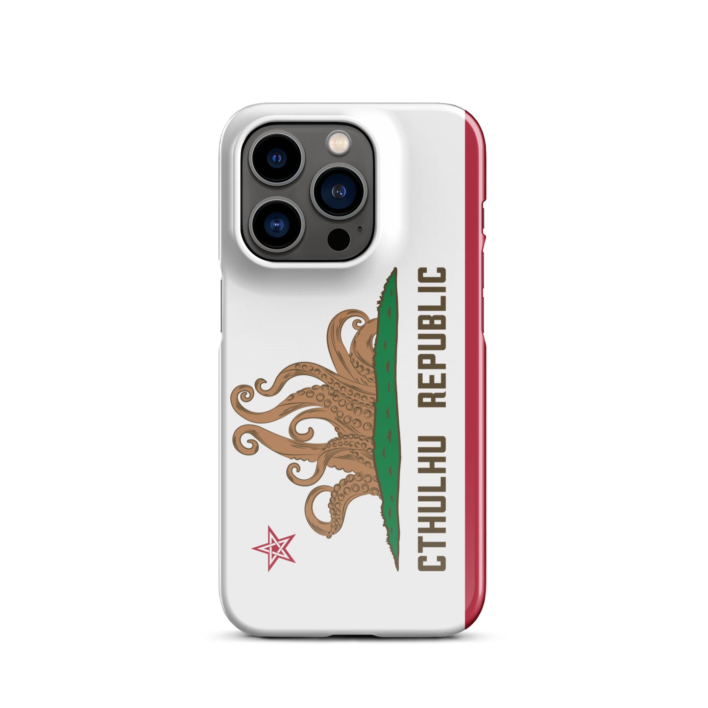 República de Cthulhu Bandera de California Lovecraft Funda Snap para iPhone®