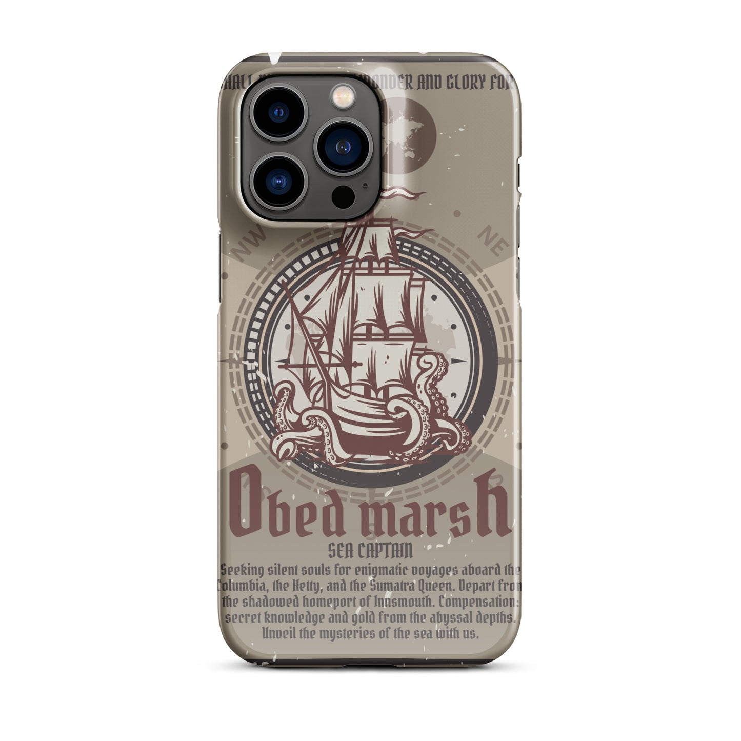 Obed Marsh Sea Captain Innsmouth Snap case for iPhone®