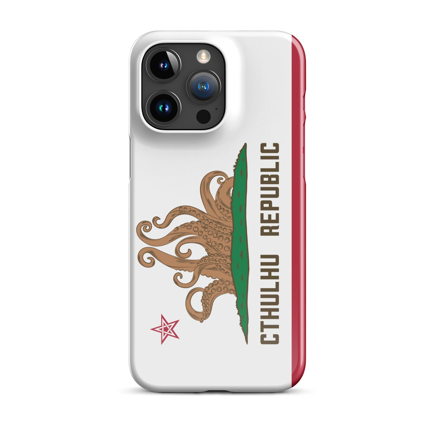 República de Cthulhu Bandera de California Lovecraft Funda Snap para iPhone®