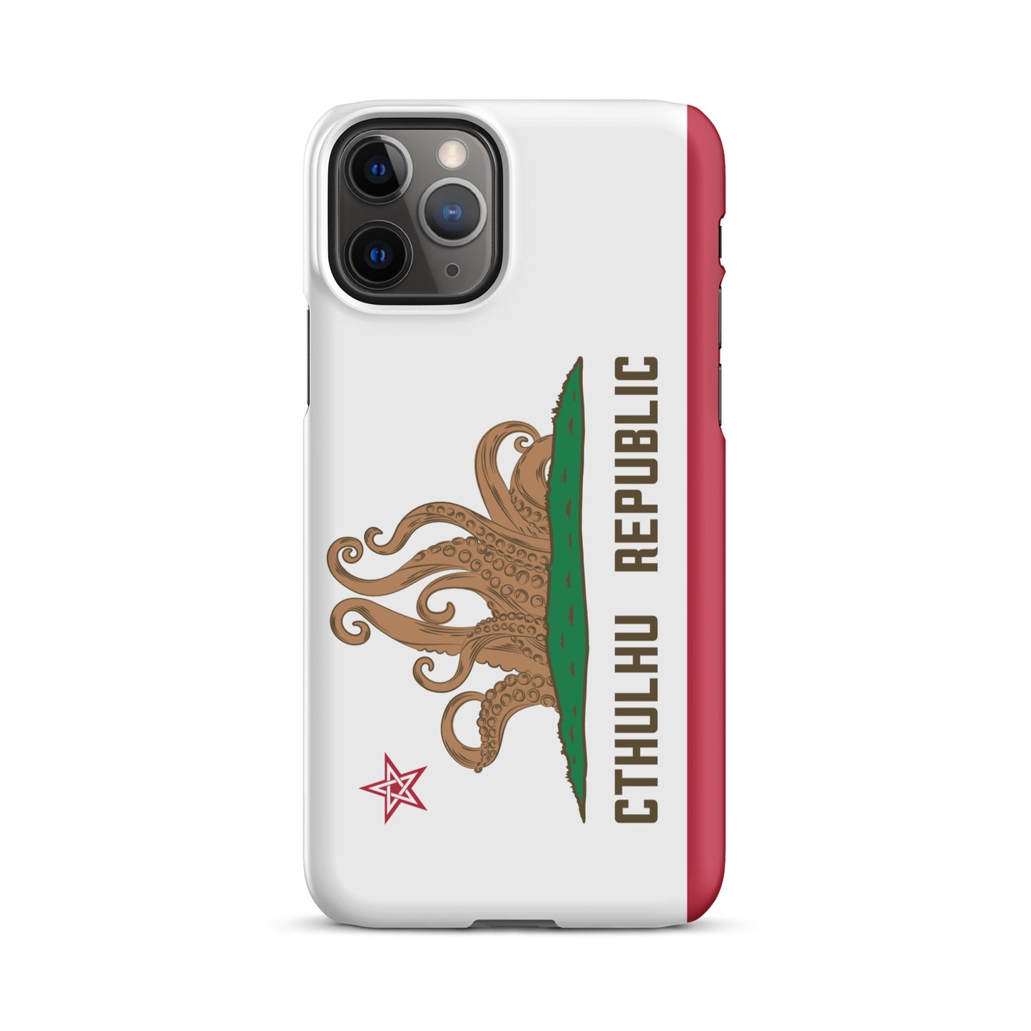 República de Cthulhu Bandera de California Lovecraft Funda Snap para iPhone®