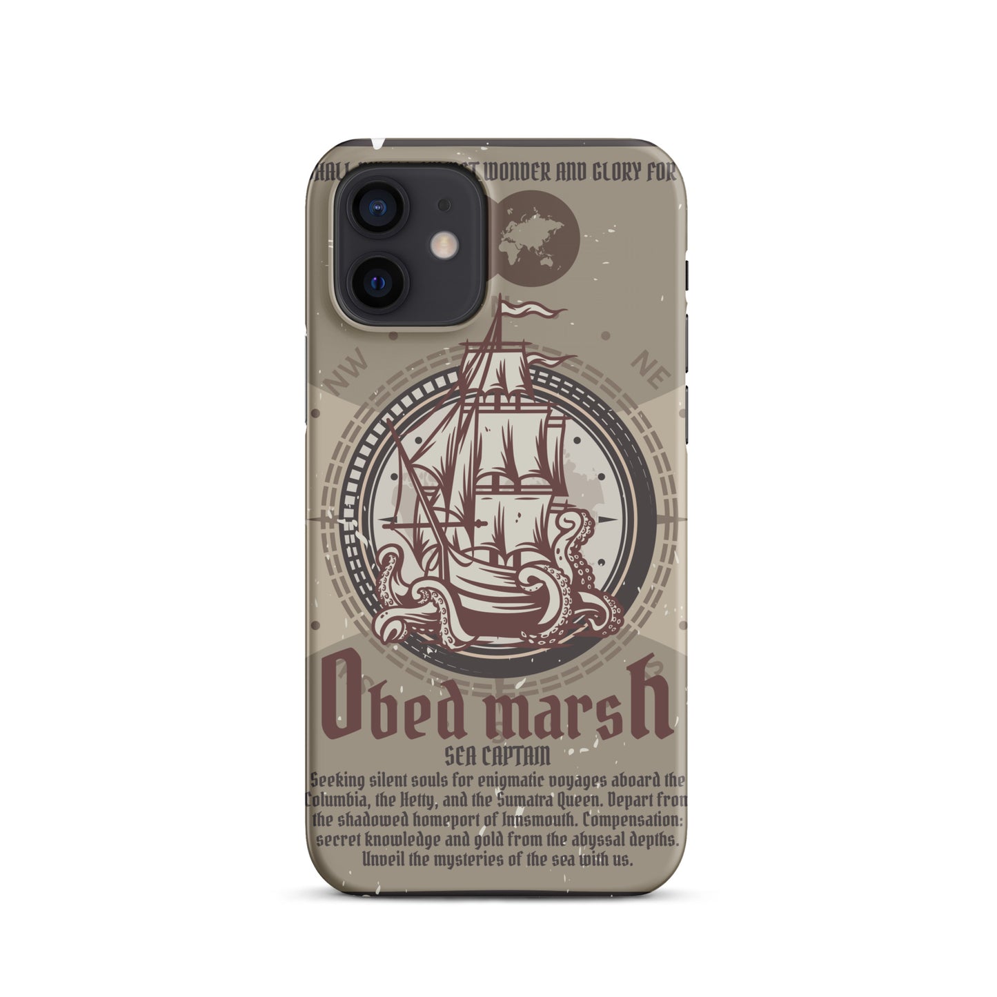 Étui à pression Obed Marsh Sea Captain Innsmouth pour iPhone®