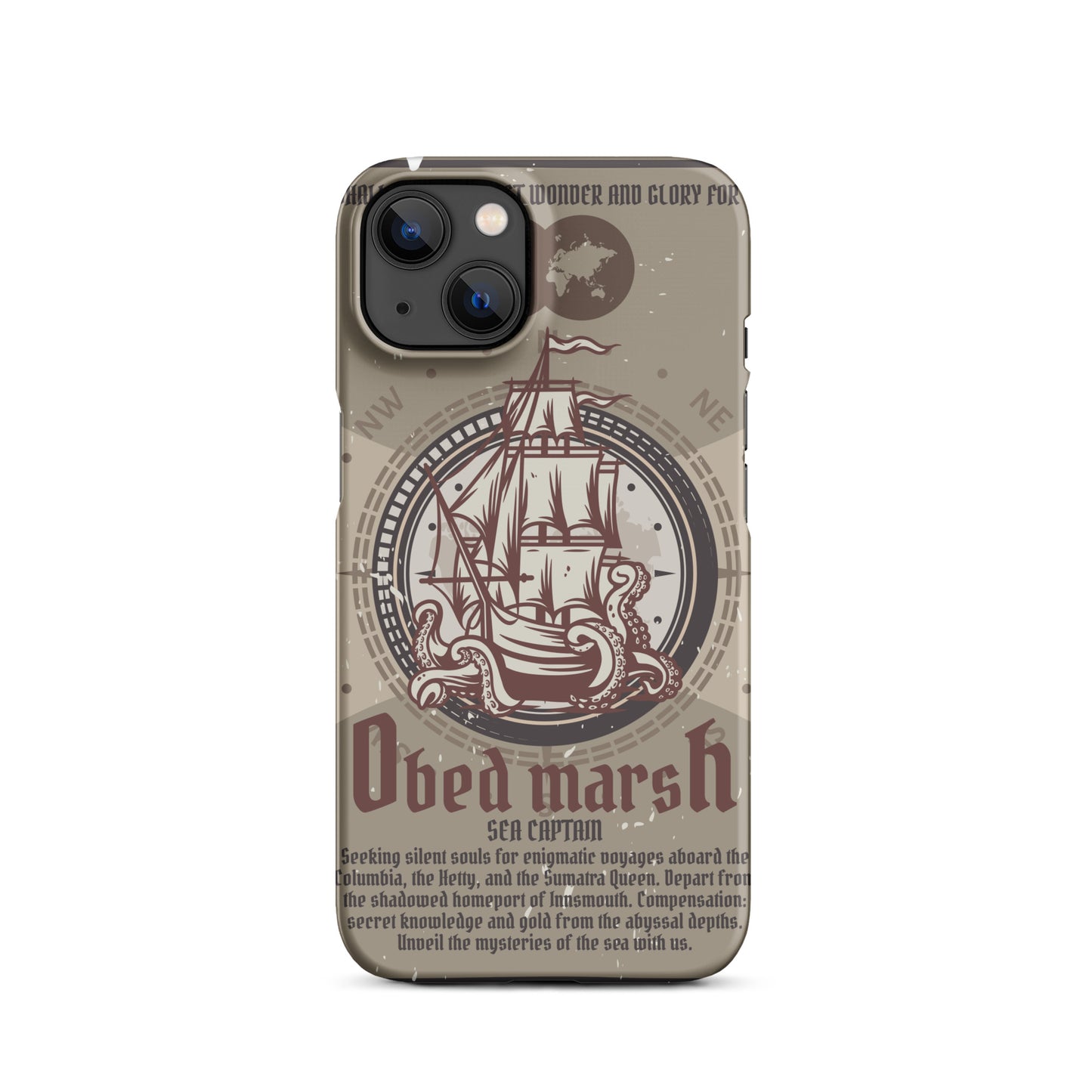 Obed Marsh Sea Captain Innsmouth Snap case for iPhone®