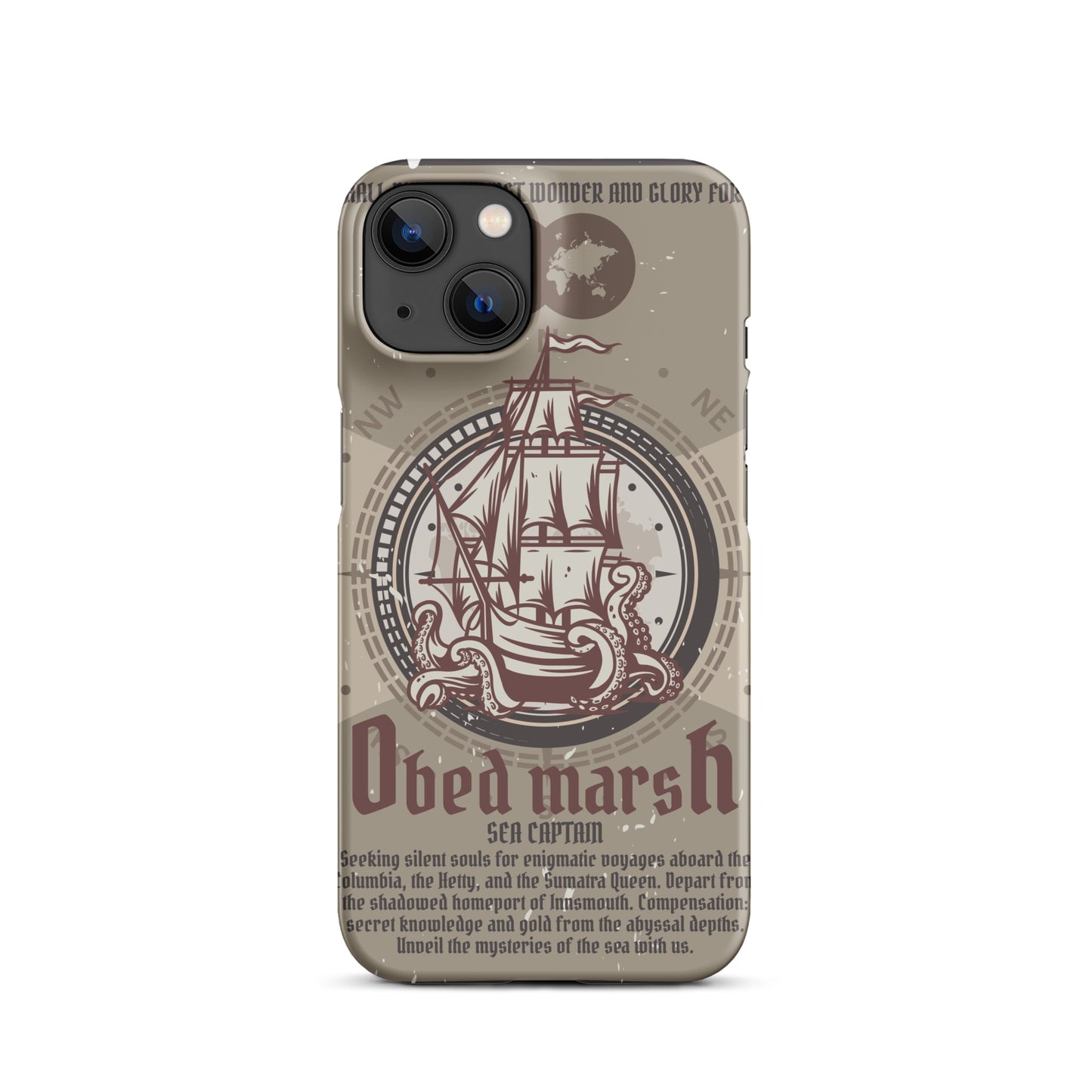 Obed Marsh Sea Captain Innsmouth Snap case for iPhone®