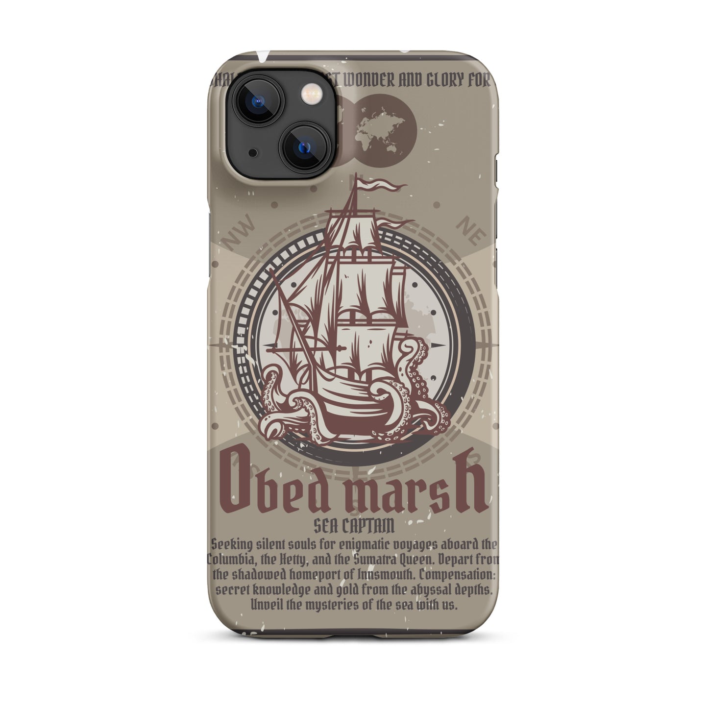 Obed Marsh Sea Captain Innsmouth Snap case for iPhone®