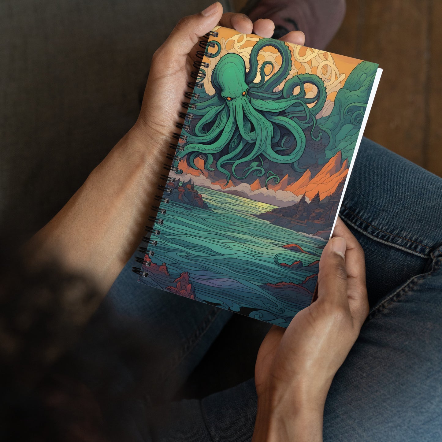 Cuaderno de espiral Simbolismo místico de Cthulhu