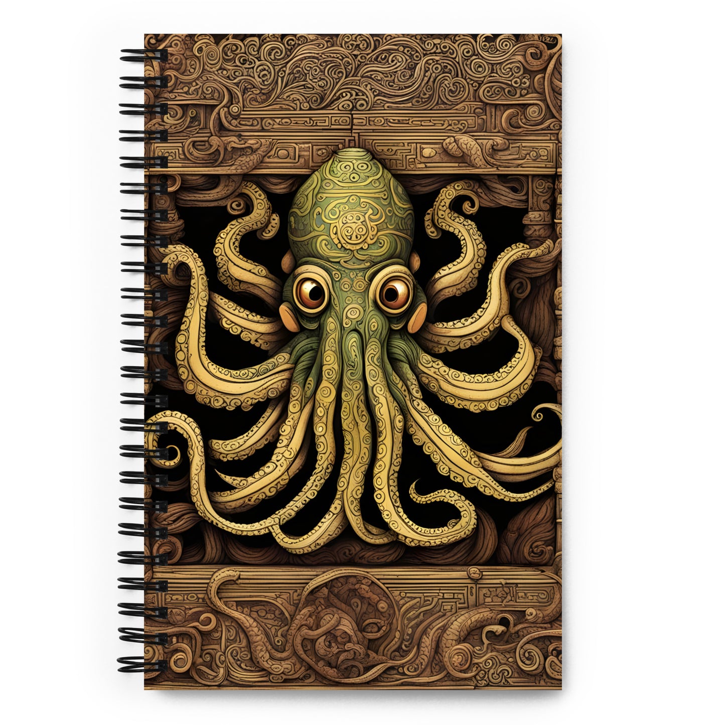 Códice Mesoamericano de Cthulhu Cuaderno de espiral