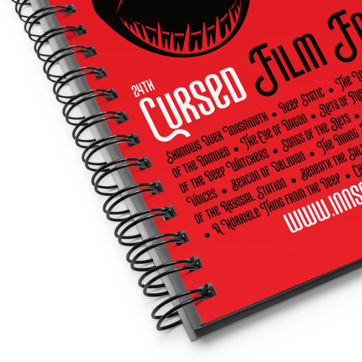 24. Cursed Film Festival — Innsmouth Spiralnotizbuch