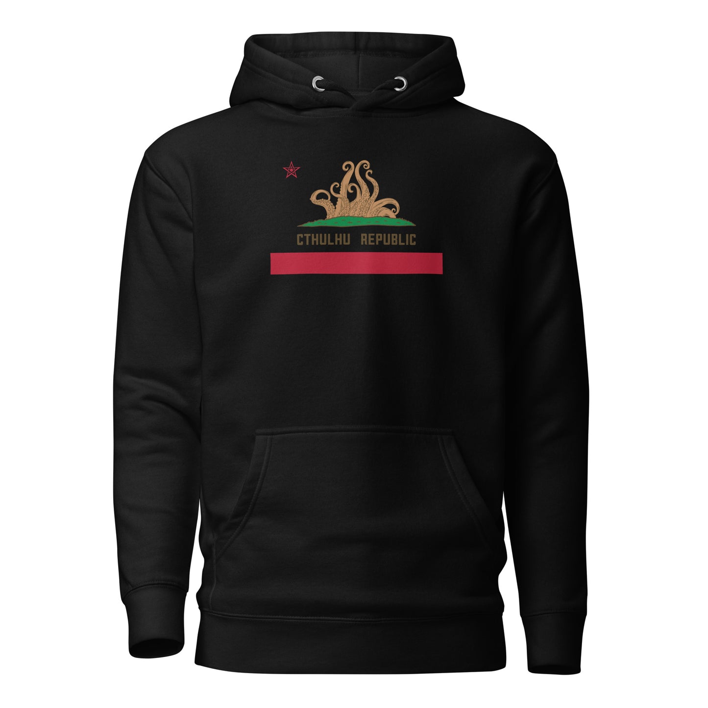 Cthulhu Republic California Flag Sweat à capuche unisexe