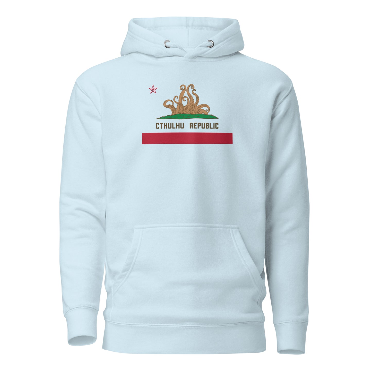 Cthulhu Republic California Flag Sweat à capuche unisexe