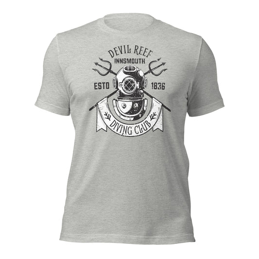 Diving Club Innsmouth Lovecraftian T-shirt unisexe