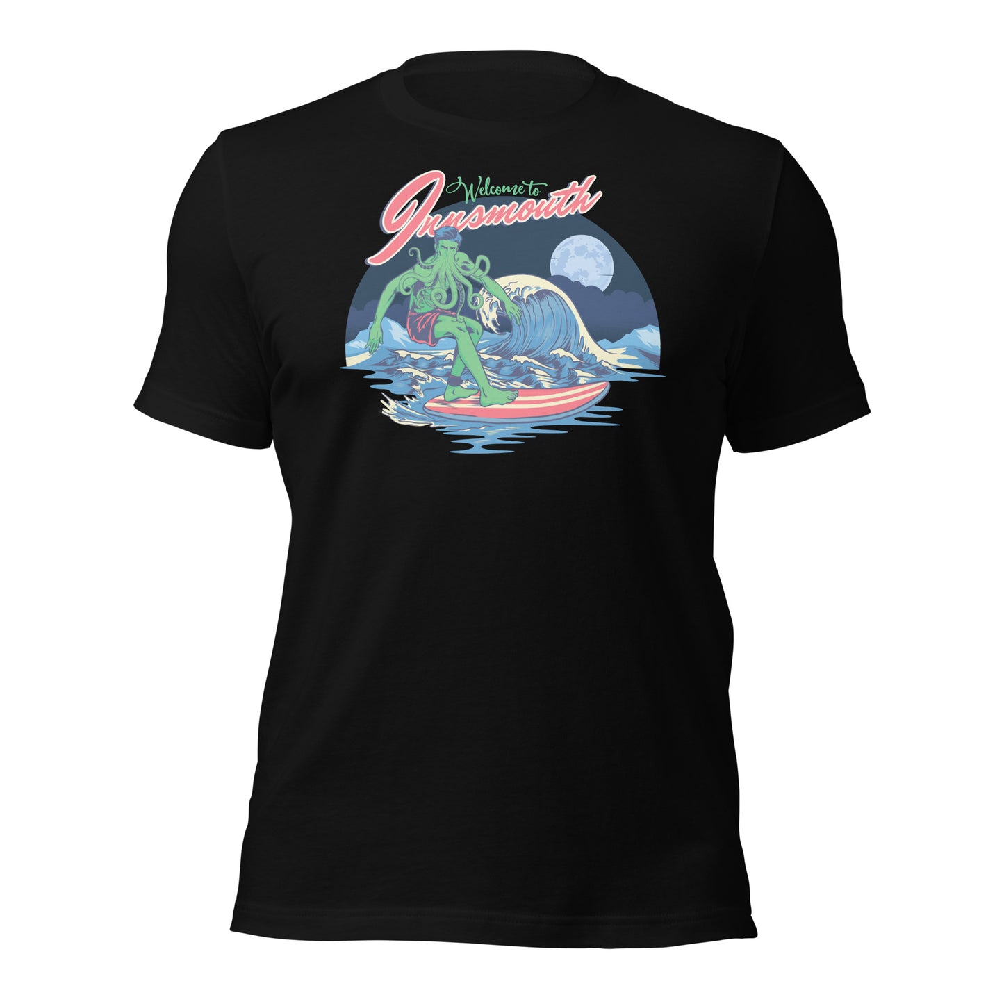 Camiseta unisex Innsmouth Surfing Lovecraft