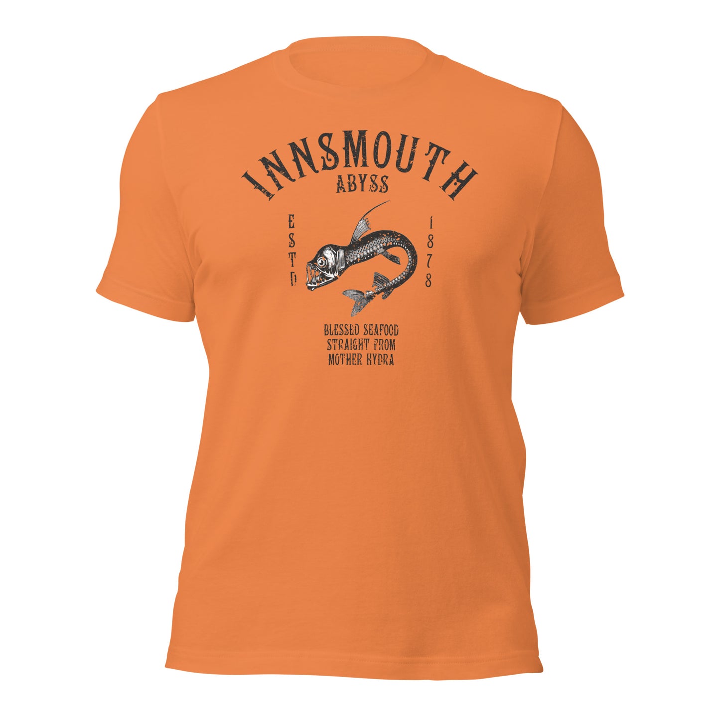 Innsmouth Fruits de mer Poissons de haute mer Viperfish T-shirt unisexe