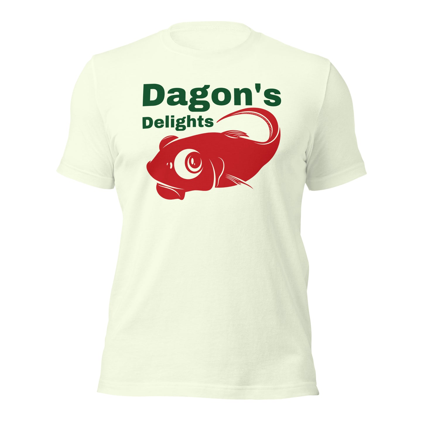 Dagon's Delights Seafood Unisex t-shirt