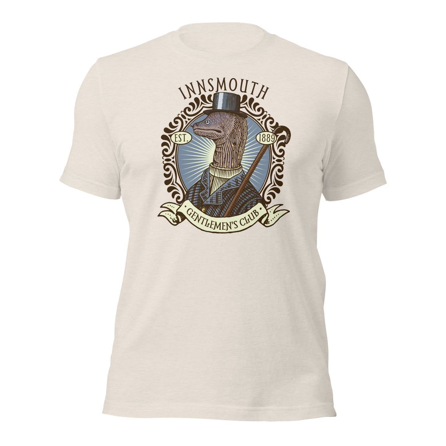 La sombra sobre Innsmouth Lovecraft Moray Gentleman Camiseta unisex