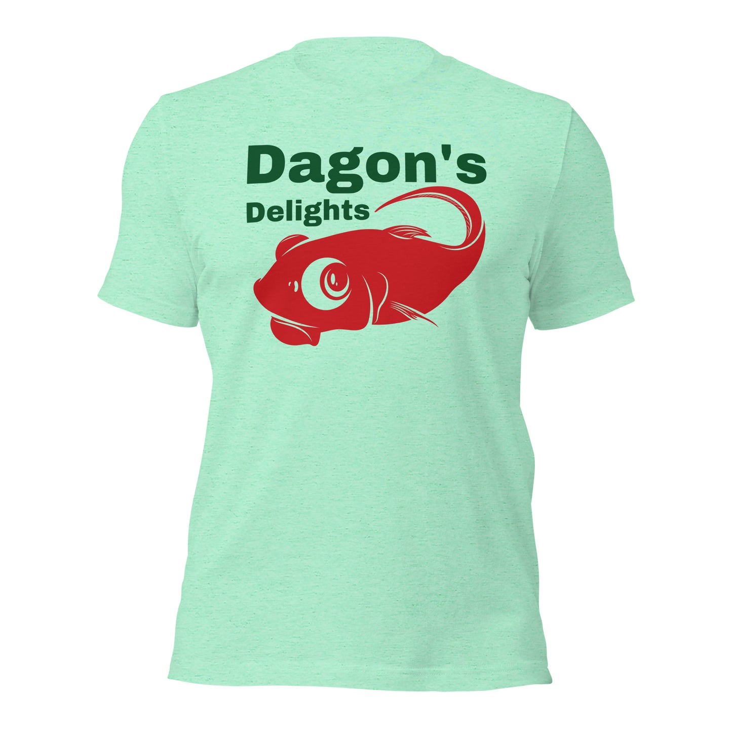 Dagon's Delights Seafood Unisex t-shirt