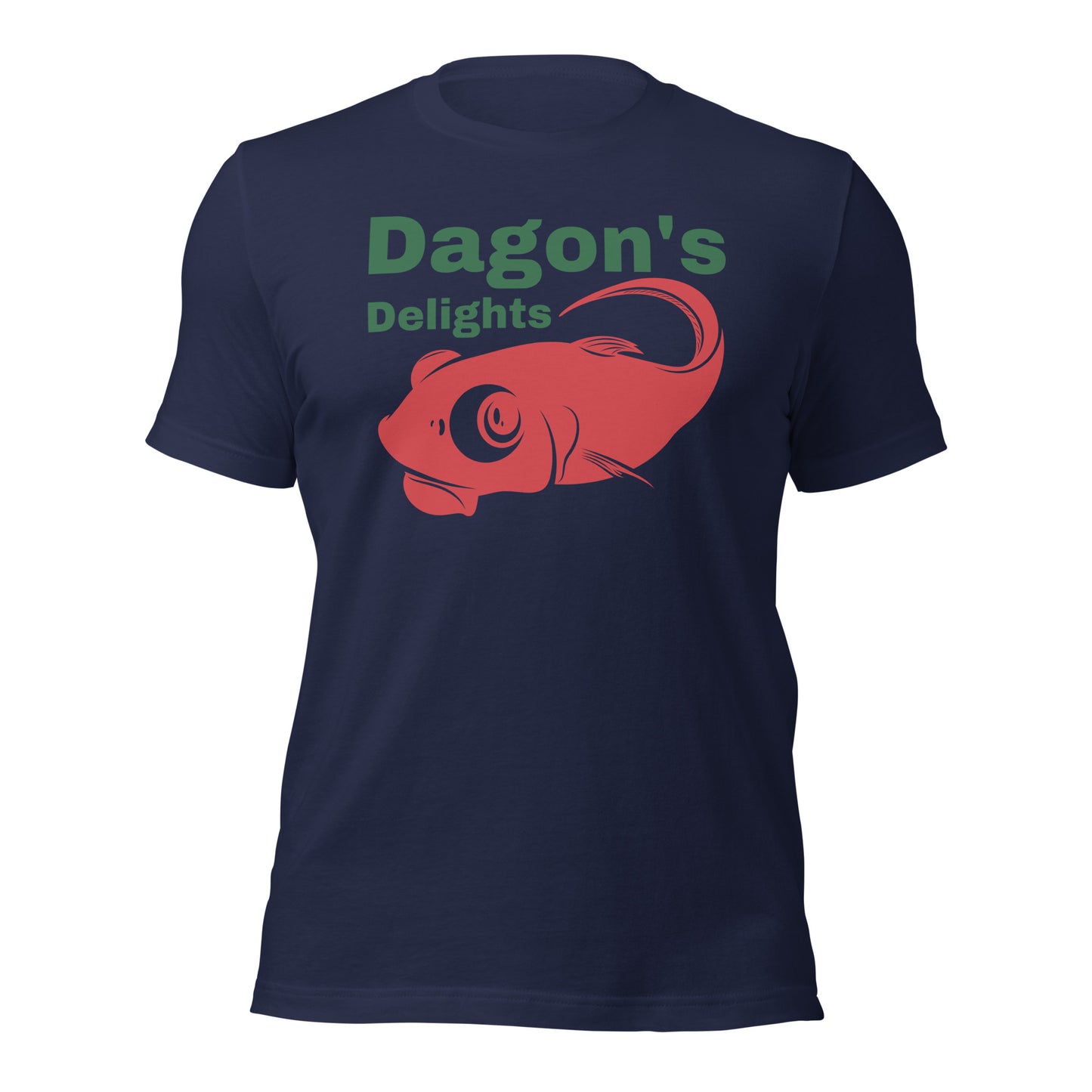 Dagon's Delights Seafood Unisex t-shirt