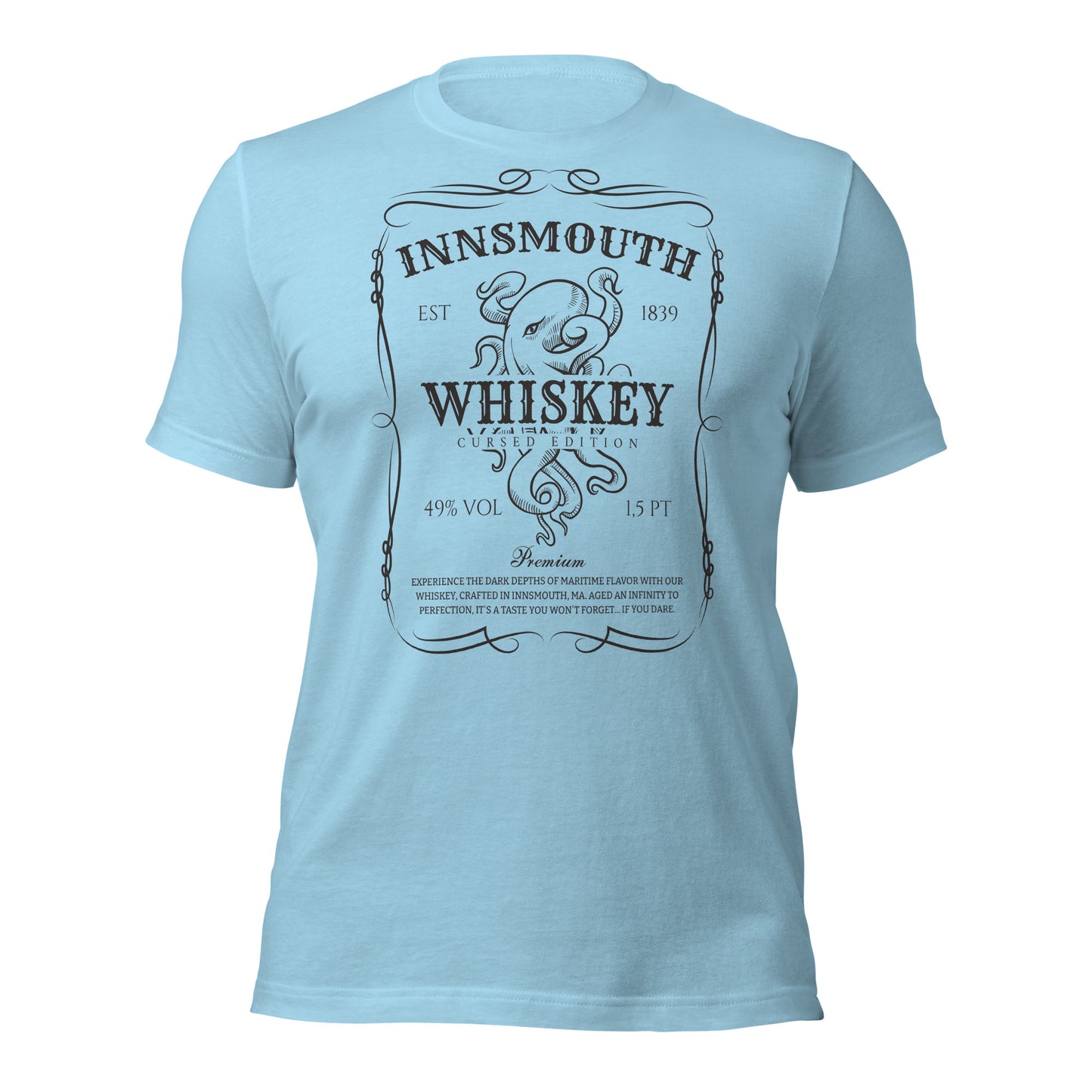 Camiseta unisex Innsmouth Whiskey Label Lovecraft