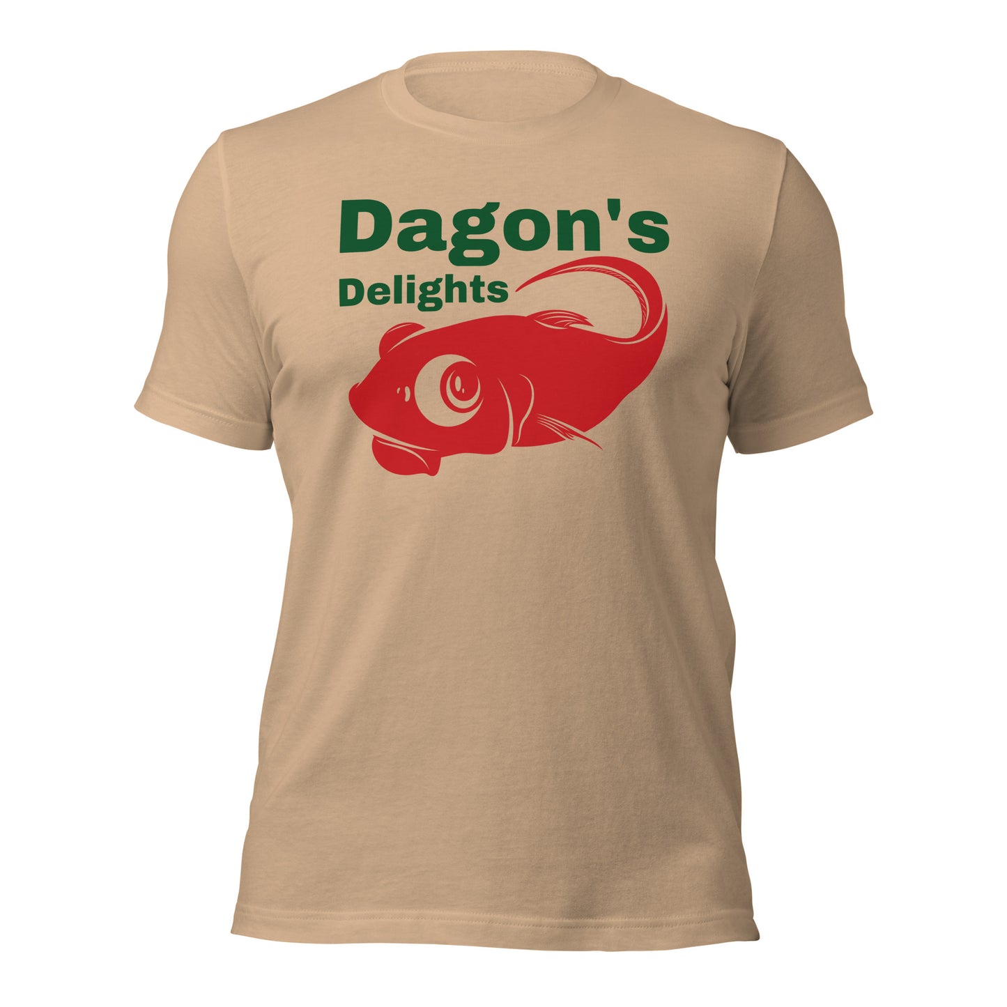 T-shirt unisexe de fruits de mer Delights de Dagon