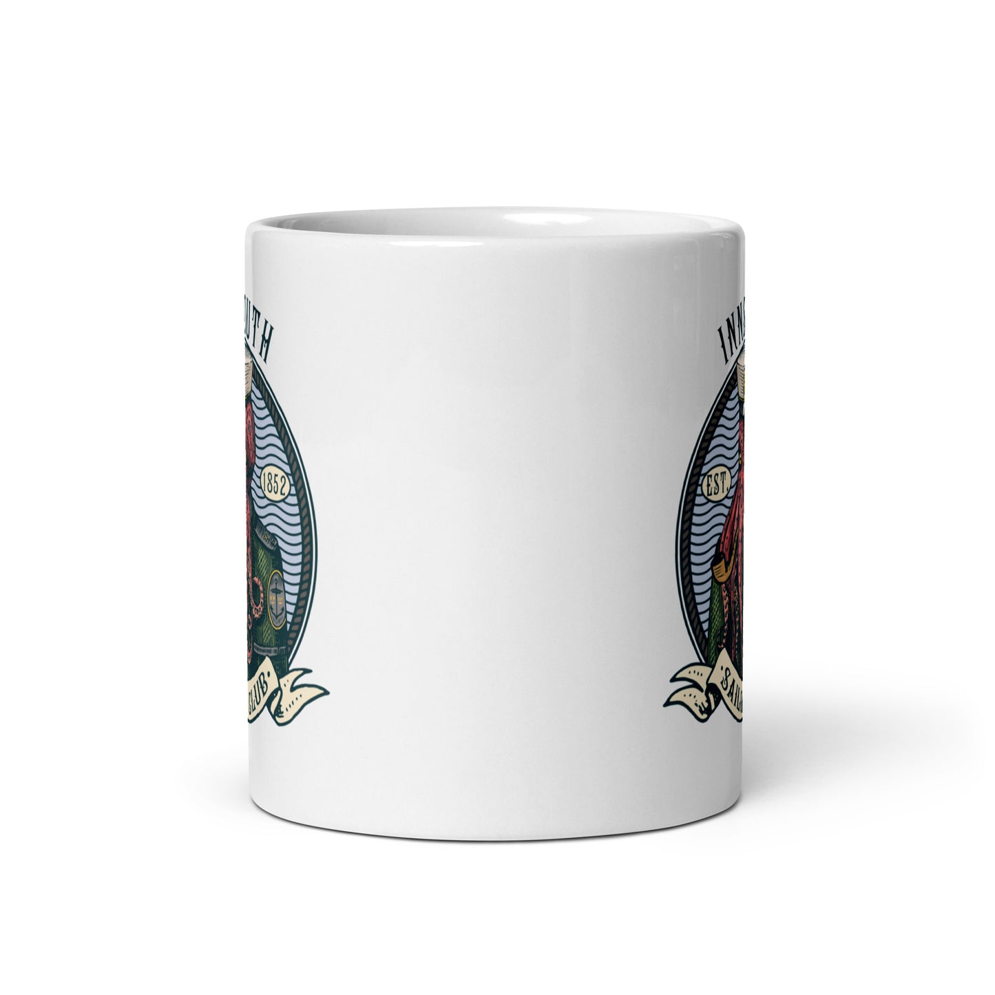 Cthulhu Sailor Innsmouth White glossy mug