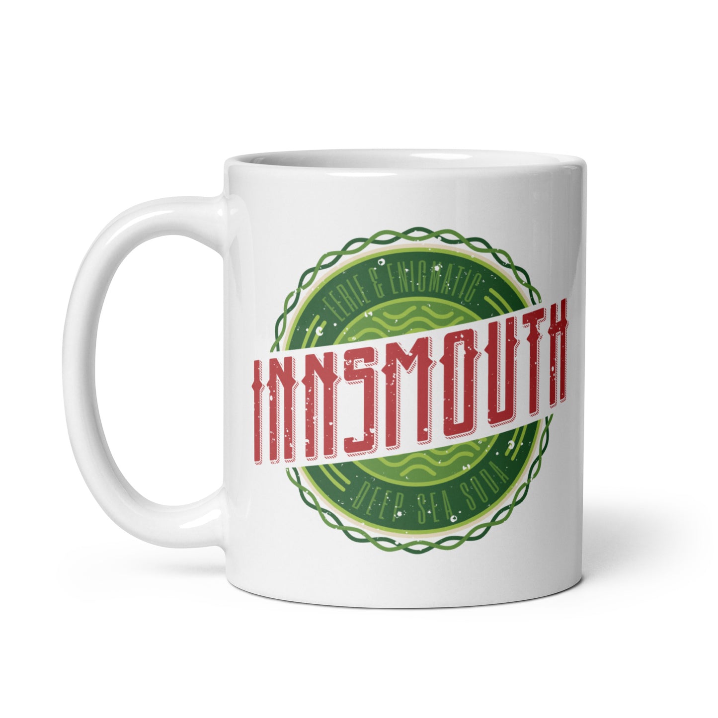 Innsmouth Lovecraft Soda Soft Drink White glossy mug